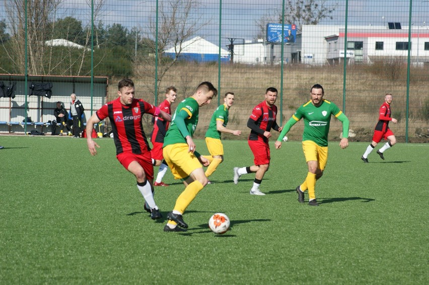 GKS Przodkowo w wygranym meczu 3:1 w Gdańsku z Jaguarem...