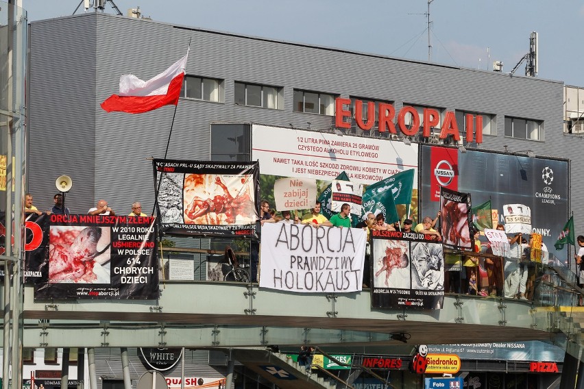 Czarny protest w Rzeszowie.