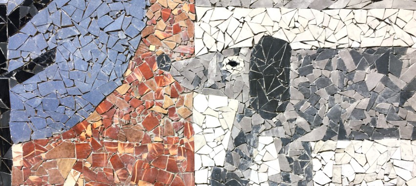 Mozaika "Podwórko"