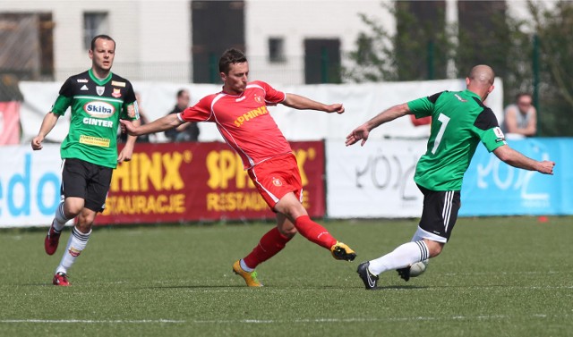 25-04-2015 byczynamecz widzewa lodz z chojniczanka zakonczony wynikiem 1:0 dla widzewa.fot. lukasz kasprzak/express ilustrowany