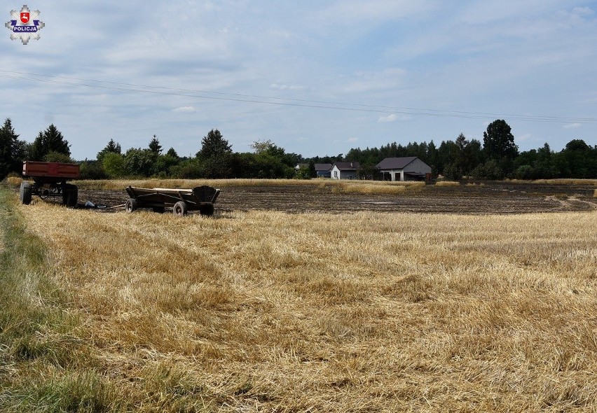 Lubelskie. Tragiczny finał pożaru w Zofijówce. Na skutek poparzeń zmarł 50-letni mężczyzna