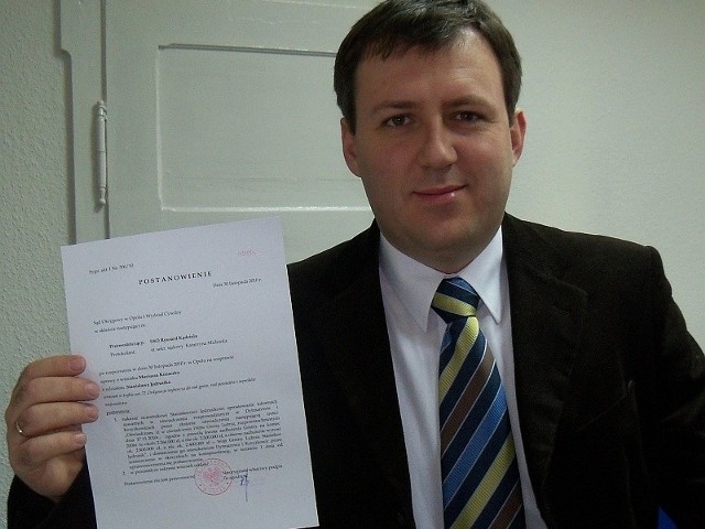- Sąd przyznał nam rację w sporze prawnym z sekretarzem gminy - mówi wójt Mariusz Kozaczek.