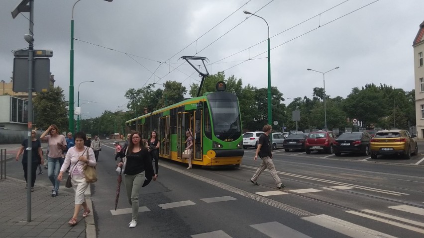 Z powodu awarii doszło do wstrzymania ruchu tramwajowego.