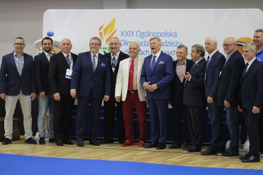 Oficjalne otwarcie Ogólnopolskiej Olimpiady Młodzieży juniorek i juniorów młodszych w judo. Koszalin 2023