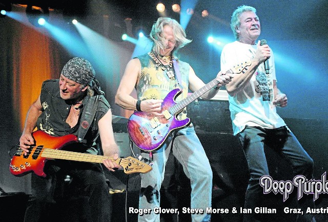 Tak się dziś prezentują Roger Glover, Steve Morse i Ian Gillan, czyli Deep Purple po 45 latach na scenie nadal w świetnej formie