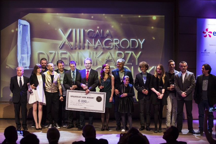 XIII Gala Nagrody Dziennikarzy Małopolski. Dziennikarze „Gazety Krakowskiej” nagrodzeni! [ZDJĘCIA]