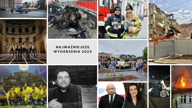 Przegląd najważniejszych wydarzeń 2023 roku w województwie świętokrzyskim. Sprawdź szczegóły na kolejnych slajdach >>>