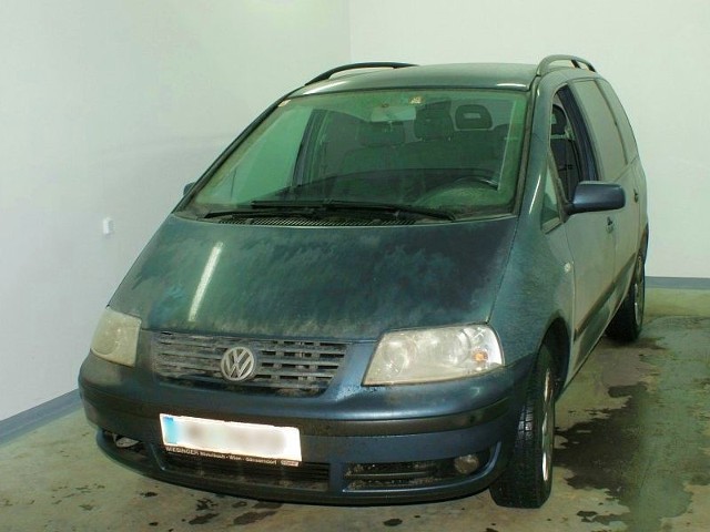 Volkswagen sharan został ukradziony wczoraj rano w Austrii