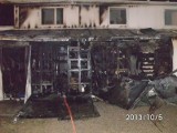 Pożar w zakładzie w Daleszycach. Ogień zagrażał pomieszczeniom z kilkoma butlami