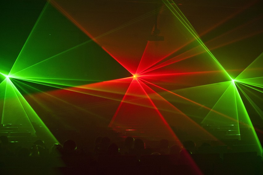 Pokaz laserów w ramach 20. Zachodniopomorskiego Festiwalu...