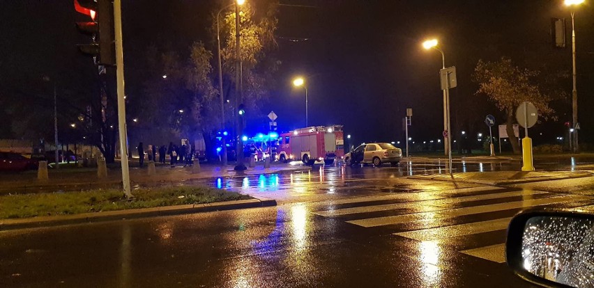 Wypadek na ulicy Mireckiego w Radomiu....