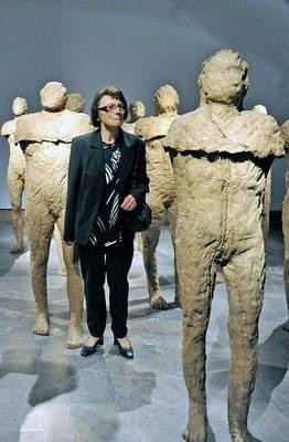 Magdalena Abakanowicz i jej dzieła Fot. Wacław Klag