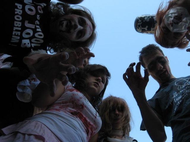 Zombie na ulicach Bialegostoku