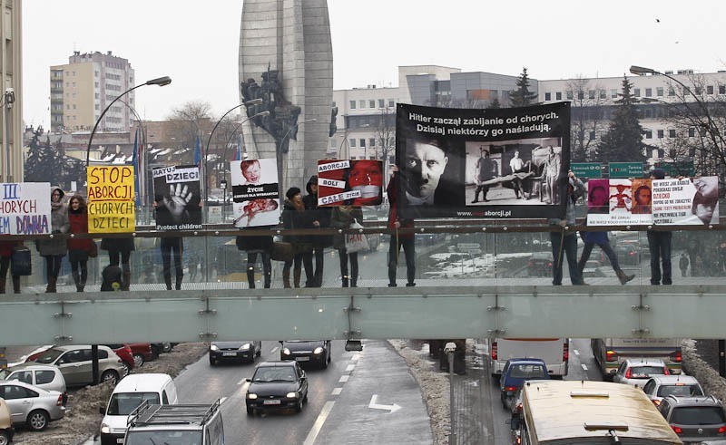 Demonstracja przeciwko aborcji w Rzeszowie...