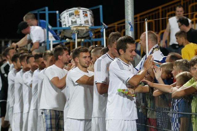 31.08.2015 mielec stal mielec blekitni stargard szczecinski 3:2 ii liga fot krzysztof kapica / nowiny