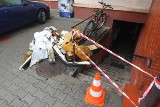 Poznań: Pożar piwnicy w hotelu pracowniczym na Dębcu. Ewakuowano kilkadziesiąt osób [ZDJĘCIA]