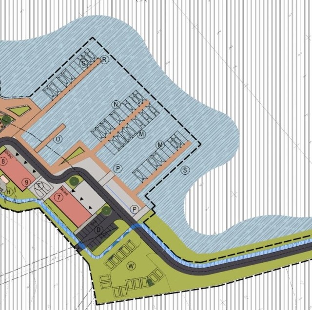 Plan plaży w Dojlidach