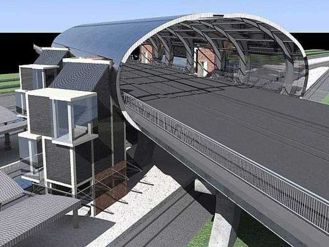 Tak będzie wyglądać węzeł przesiadkowy nad kolejową stacja Bydgoszcz Wschód