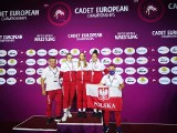 Nikola Wiśniewska z AKS Białogard na podium ME kadetek