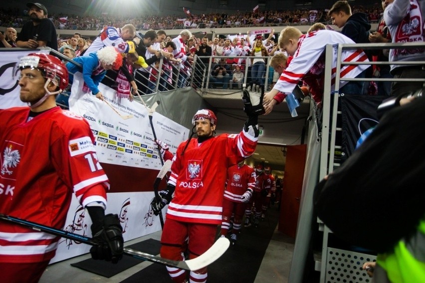 Hokejowe MŚ w Krakowie. Polska - Węgry 1-2 [ZDJĘCIA]