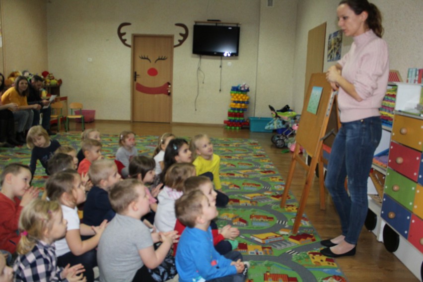 Zajęcia otwarte w przedszkolu w Klwowie także dla rodziców dzieci