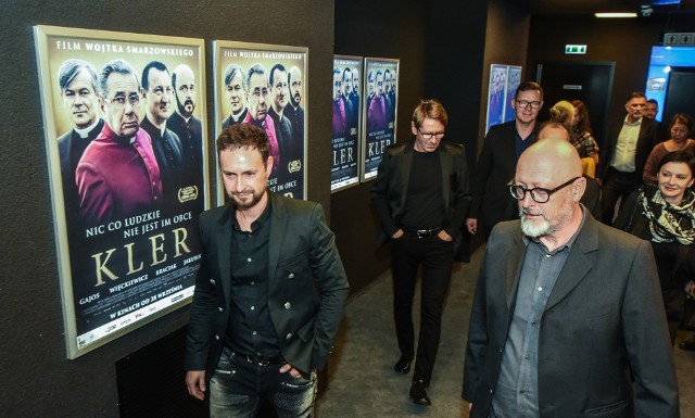 Prapremierowy pokaz filmu „Kler” z udziałem Wojciecha Smarzowskiego i części ekipy filmowej odbył się w niedzielę (23 września) w bydgoskim kinie Helios