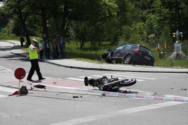Śmiertelny wypadek pod Gielniowem z 11 czerwca, w którym zginął młody motocyklista, doczeka się wkrótce sądowego finału.
