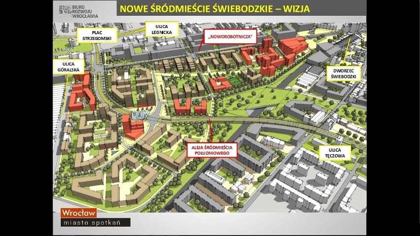 We Wrocławiu ma powstać nowe śródmieście. Przy Dworcu Świebodzkim [WIZUALIZACJE]