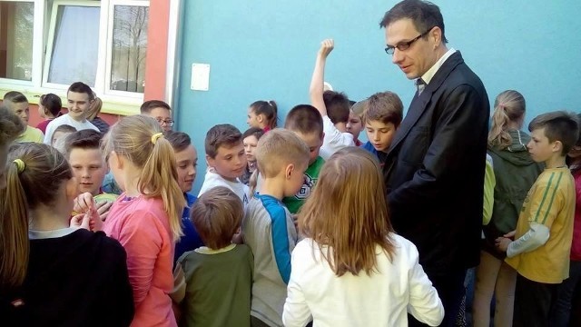 Marcin Korczyc do końca sierpnia jest dyrektorem Szkoły Podstawowej w Lubaszu