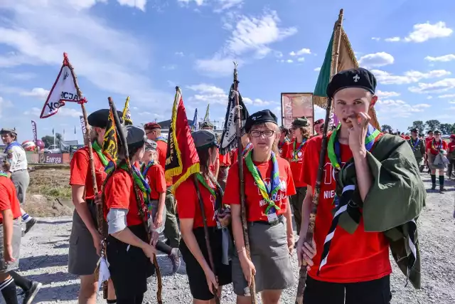 Zlot ZHP Gdańsk 2018. Miasteczko harcerzy na Wyspie Sobieszewskiej