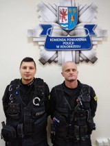 Dwaj policjanci z Kołobrzegu uratowali życie kierowcy, który zasłabł w trakcie jazdy