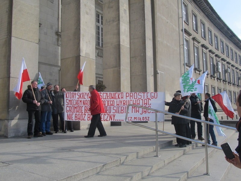 Protest rolników we Wrocławiu, 03.02.2015