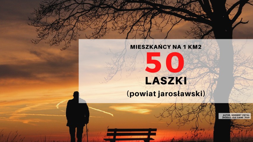 28. miejsce - gmina Laszki
zaludnienie: 50 osób na 1 km kw.