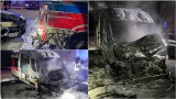 Seria pożarów w Radłowie. Spłonęła karetka i uszkodzone zostały samochody, które miały służyć szpitalom przyfrontowym w Ukrainie