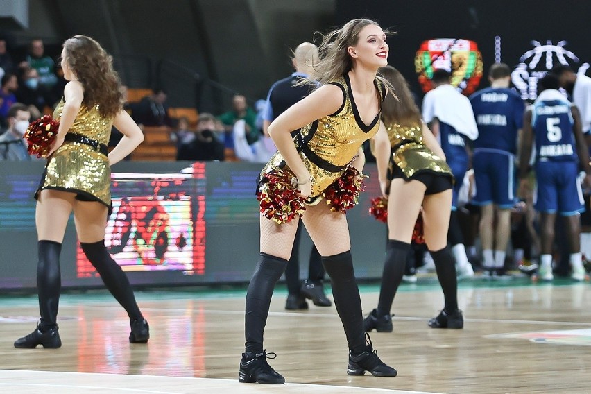 Cheerleaders Wrocław wspierały Śląsk w meczu z Türk Telekom [ZDJĘCIA]