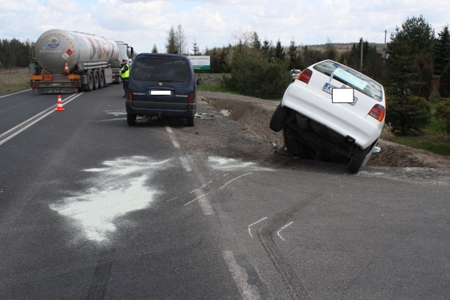 Wypadek w Gołaczewach