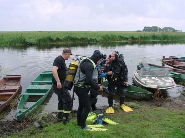 Akcja poszukiwawcza na Biebrzy