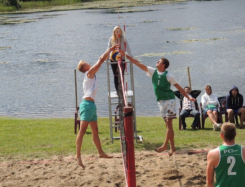 Turniej piłki plażowej w Wołczy Małej