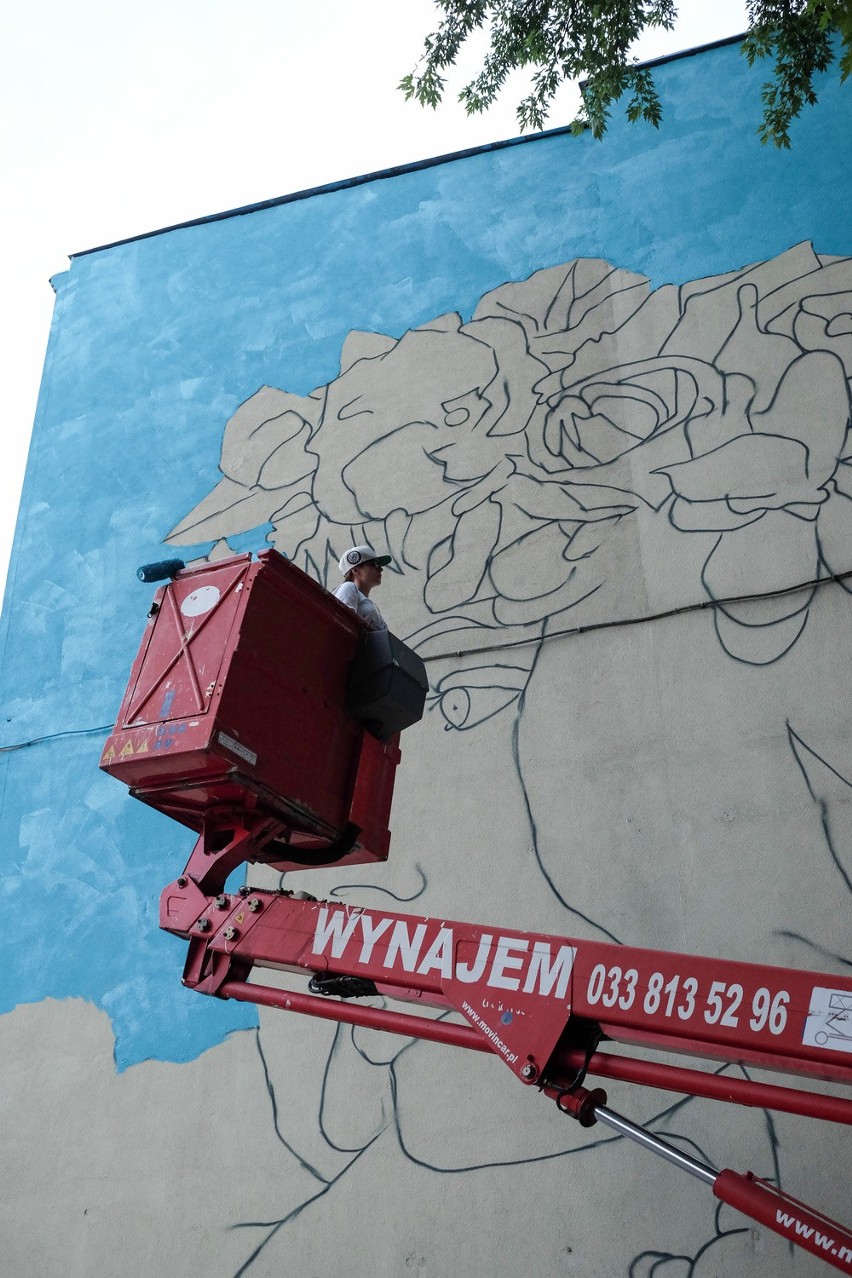 Bielsko-Biała miastem murali? Jest kolejny! [ZDJĘCIA]