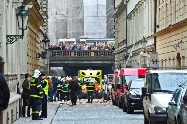 Do wybuchu dosżło w centrum stolicy Czech.