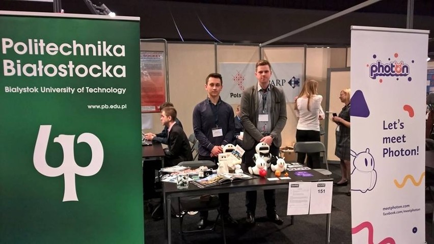 Interaktywny robot Photon zdobył nagrody w Brukseli