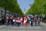 Częstochowa: IX Parada Postaci Literackich. Poprzebierani uczniowie i przedszkolaki przemaszerowali na Plac Biegańskiego ZDJĘCIA