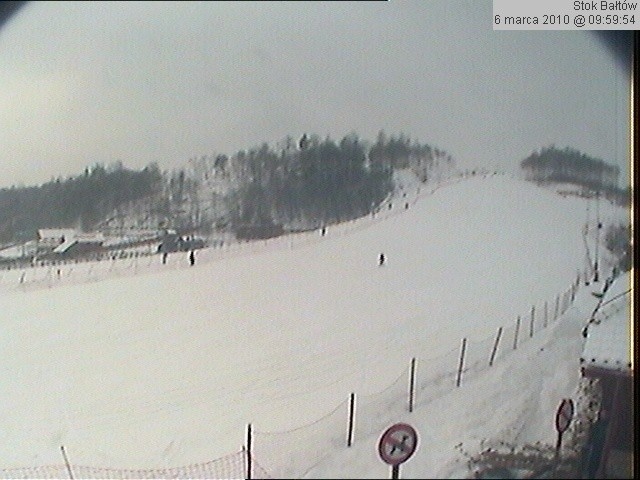 W Bałtowie panują bardzo dobre warunki dla narciarzy.