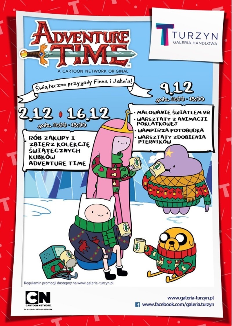 Adventure Time w Galerii Handlowej Turzyn...
