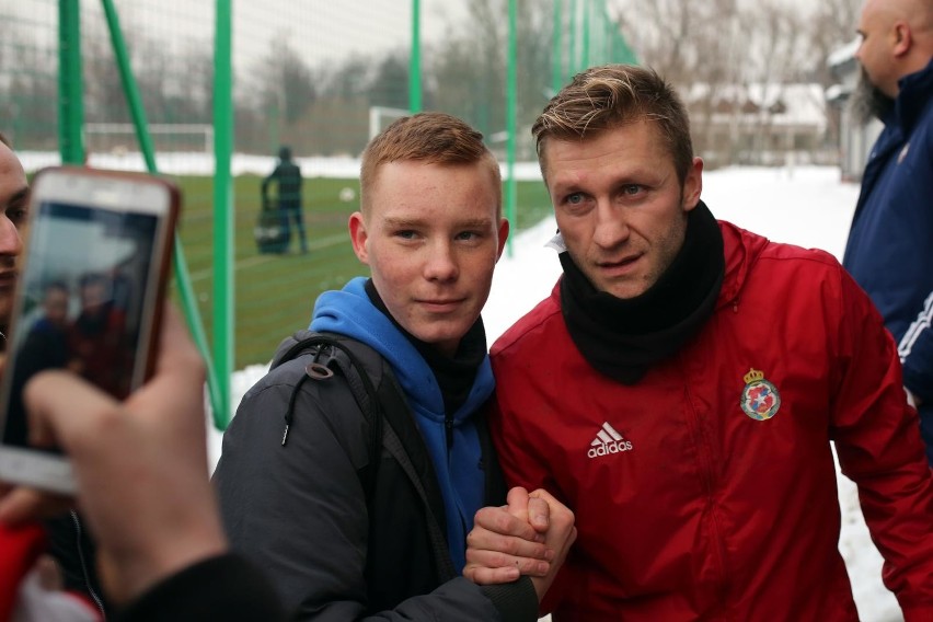 Jakub Błaszczykowski wziął udział w treningu Wisły Kraków