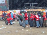 Woodstock 2009: Patrolowcy zgarniają śmieci 