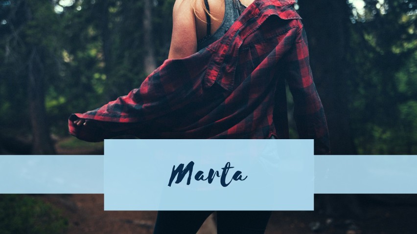 Marta po hiszpańsku to kuna - co nie oznacza, że imię nie...