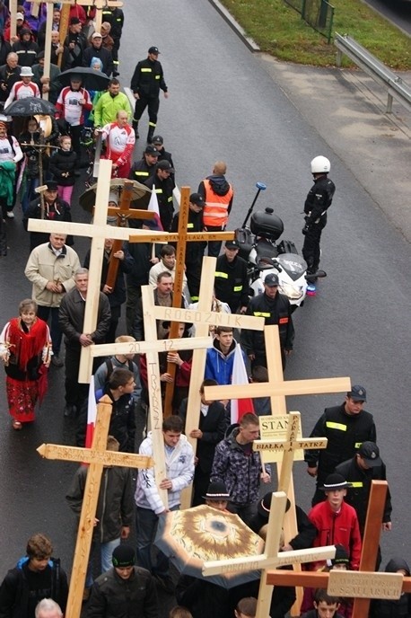 Nowy Targ: marsz górali w obronie TV Trwam [GALERIA, WIDEO]