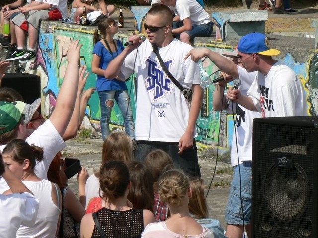 Impreza Graffiti Jam w Lęborku przyciągnęła artystów z całej Polski.