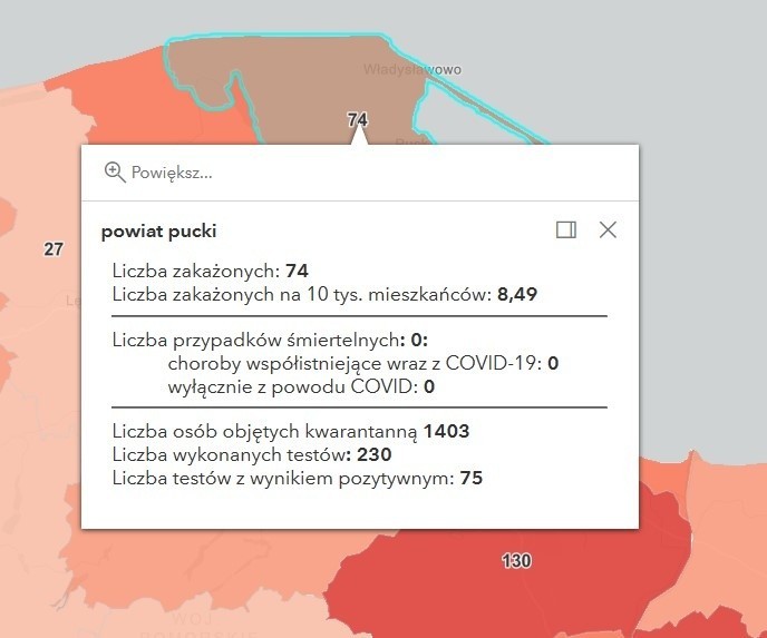 Koronawirus na Pomorzu 27.03.2021. 1986 nowych przypadków zachorowania, zmarło 26 osób